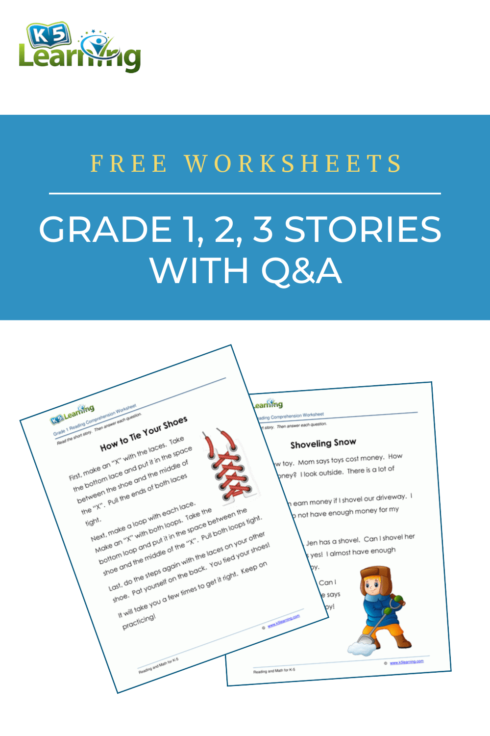 New Reading Comprehension Worksheets for Grades 1, 2 and 3 | K5 Learning