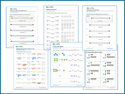 Introduction to grade 1 addition