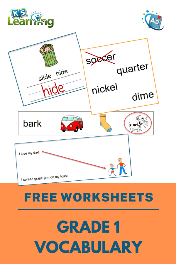 worksheets for practicing grade 1 words | K5 Learning