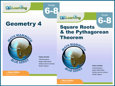 Grade 6 geometry workbooks