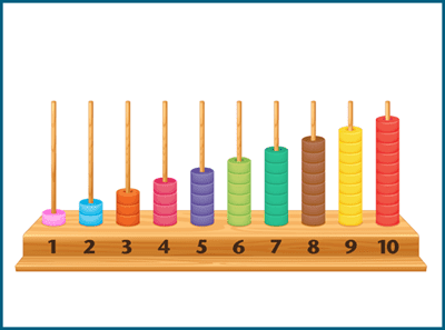 Numbers to 10 kindergarten math workbook
