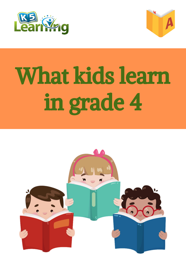 what kids learn in grade 4 k5 learning