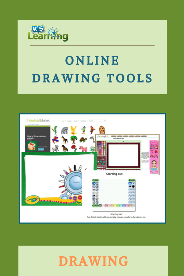Free Online Drawing tools K5 Learning