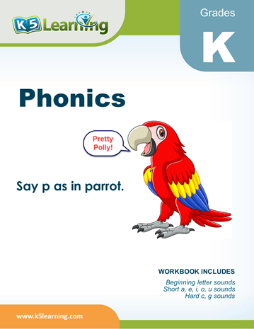 Kindergarten phonics workbook