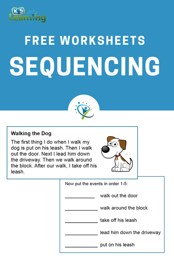 Sequencing worksheets for Kindergarten to grade 5 | K5 Learning