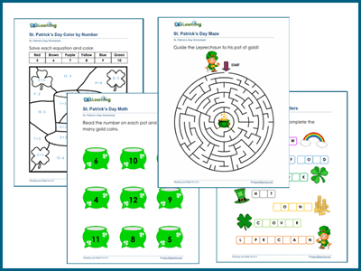 St. Patrick's Day worksheets