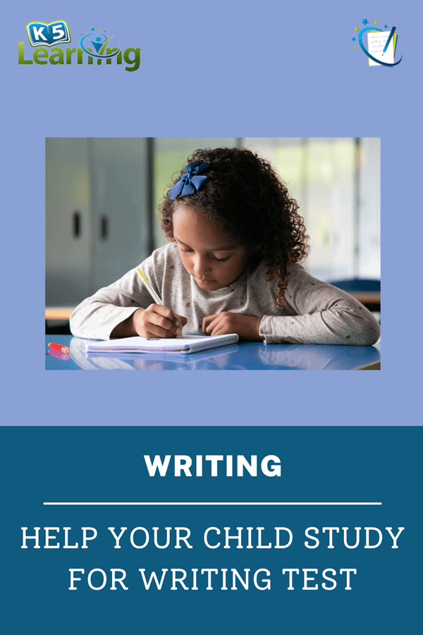 Helping your Child Study for a Writing Test | K5 Learning