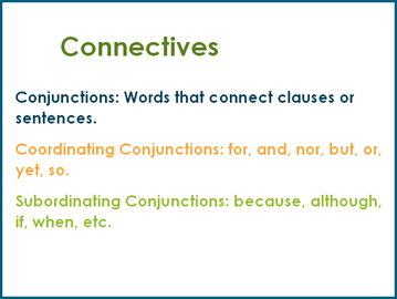 Connectives