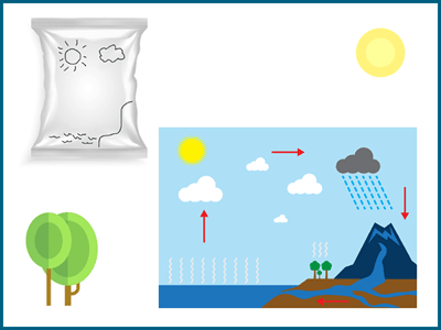 Water cycle hands-on activity