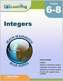 Grade 6 Integers Worksheets - free & printable