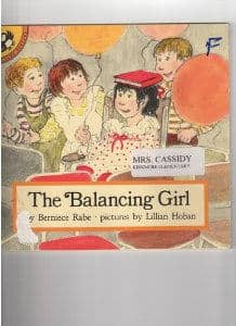 Balancing girl