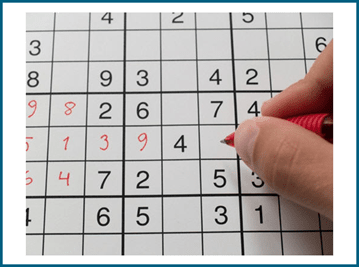 Math grid puzzles