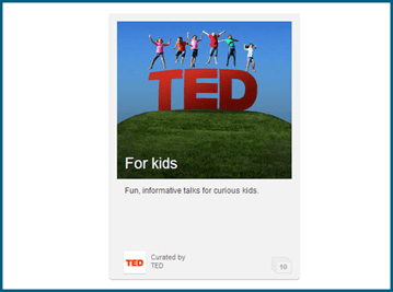 TED talks playlist for kids