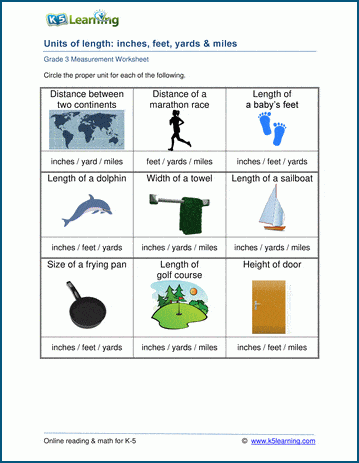 Grade 3 Measurement Worksheets - Free & Printable | K5 Learning