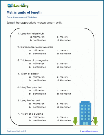 What are metric units?