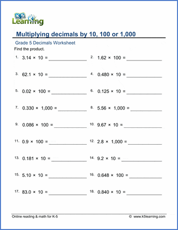 online 5th grade math practice