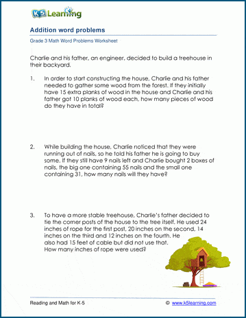 Rounding Word Problems Worksheets - 15 Worksheets.com