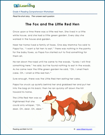 Fables for Grade 4 | K5 Learning