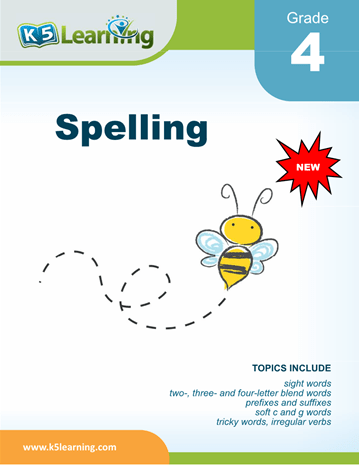 Grade 4 spelling workbook