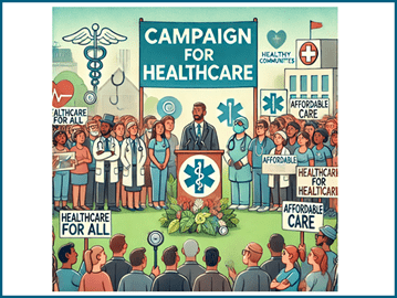 Campaigning for healthcare