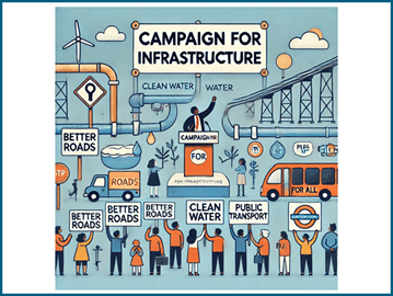 Campaigning for better infrastructure