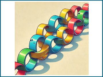 STEM challenge: paper chain