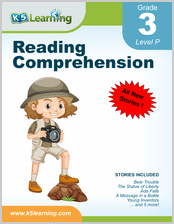 Reading comprehension workbook cover