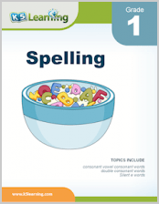 Spelling workbook cover