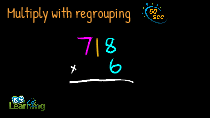 Multiply with regrouping