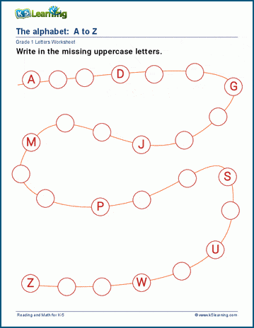 The Alphabet Worksheet