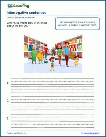 interrogative pronouns worksheets