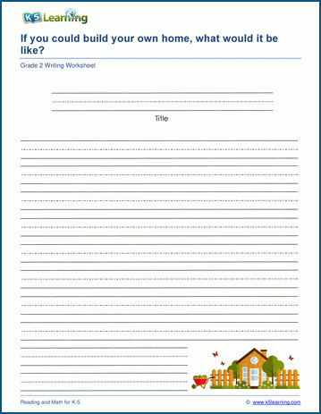 Paragraph writing prompts worksheet