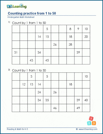 Worksheet on Number 24, Preschool Number Worksheets