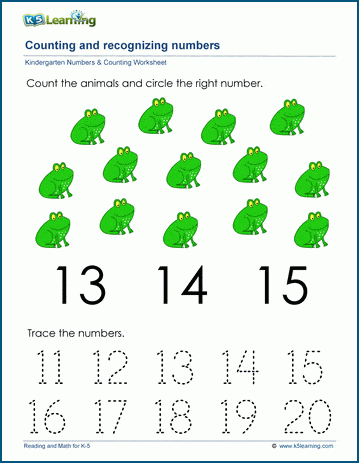 Count to fourteen | K5 Learning