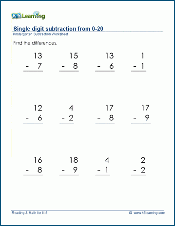 regrouping subtraction worksheets