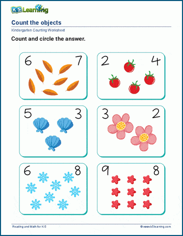 Numbers 1 10 Worksheets Kindergarten - Printable Kindergarten Worksheets