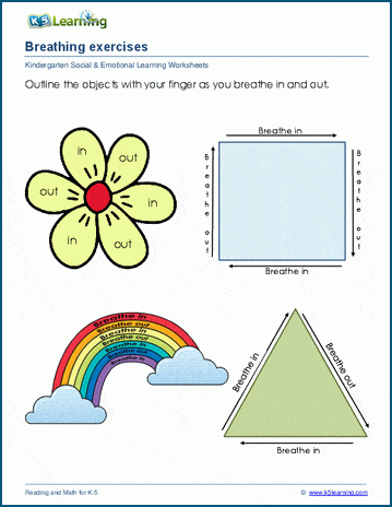 Mindfulness worksheets