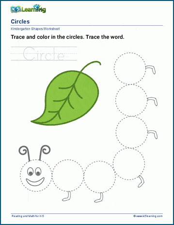 Tracing Shapes For Kids