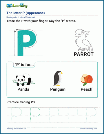 Letter P