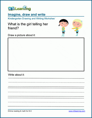 english writing worksheet Kindergarten Worksheets and Preschool Writing for Early