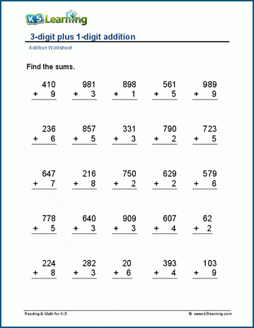 addition math problem that equals 1 2