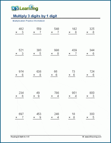 math drill worksheets k5 learning