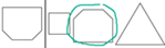 Congruent shapes example