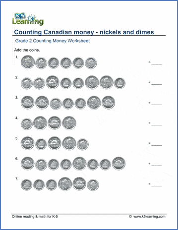 nickel worksheets