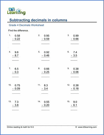 chapter 3 add and subtract decimals