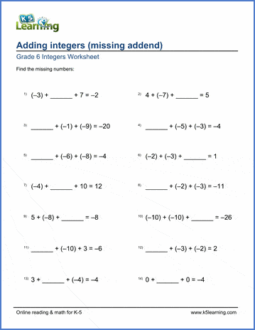 Adding three integers with missing addends