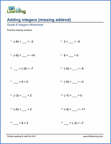 adding integers