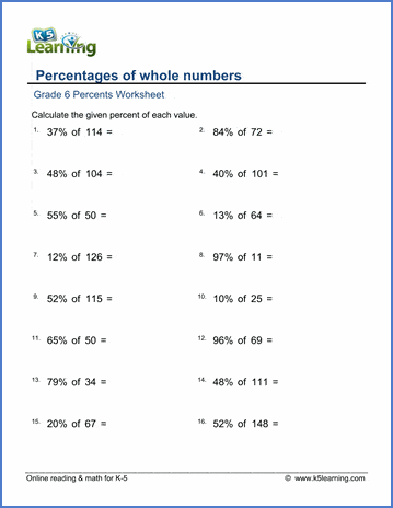 Ratio online pdf worksheet for grade 6