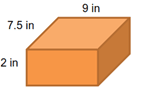 Rectangular prisms - volume & surface area