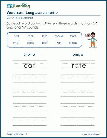 Phonemic similarities worksheet